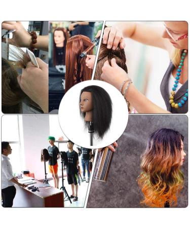 Xtrend 100% Real Hair Exercise Head for Hairdressers | Ideal for Hairstyles & Braids | Includes Table Clamp & Stand - Buy Online on GoSupps.com