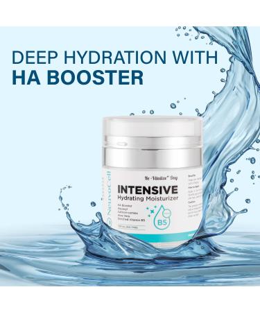 Intensive Hydrating Moisturizer for Face | Ultra-Hydrating Hyaluronic Acid Cream for All Skin Types - 1.76 fl. oz - Buy Online on GoSupps.com
