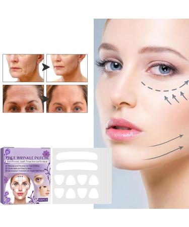2 Facial Patches for Wrinkles 100 Facial Wrinkles Remover Strips Forehead Wrinkles Patches - Reusable Face Tape Smoothing Wrinkles Patches for Reducing Forehead Eye and Around Mouth Aezon 2 Pcs 100pcs - Buy Online on GoSupps.com