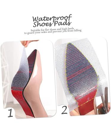 FOMIYES Non-Slip Shoe Grips - 2 Rolls Transparent Sole Stickers for Women - Self-Adhesive Shoe Inserts for Heels & Footwear - Pressure Sensitive Adhesive 50x10CM - Buy Online on GoSupps.com
