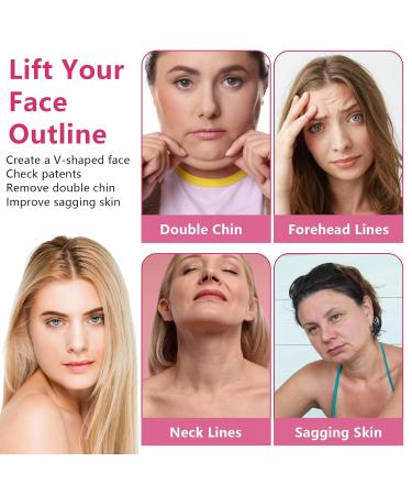 180pcs Face Tape Lifting Invisible with 8 Strings Instant Facelift Tape for Face Invisible for Makeup Eyes Jowls Double Chin Sagging Skin or Cosplay - Buy Online on GoSupps.com