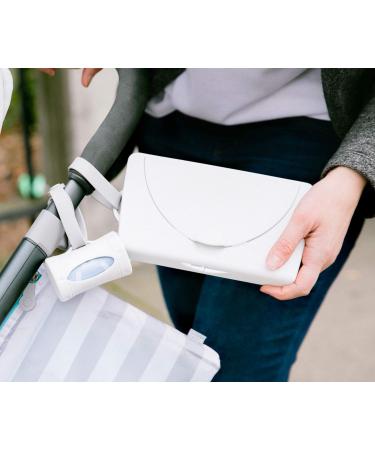 Ubbi Retractable On-the-Go Bag Dispenser for Baby Travel | Essential Diaper Bag Accessory | Lavender Scented | Perfect Baby Gift - Buy Online on GoSupps.com
