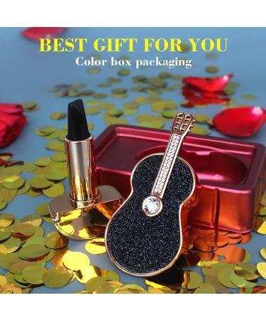 Petansy Lazy Lipstick Violin 3-in-1 Moisturizing Matte Long-Lasting Waterproof Velvet Lipstick with Gift Box - Buy Online on GoSupps.com