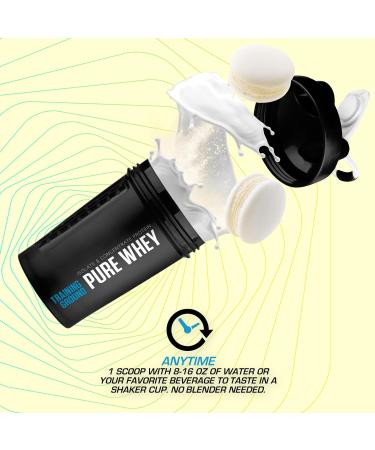 EFX Sports Training Ground Pure Whey Protein Powder - Fast Digesting Isolate & Concentrate for Muscle Growth & Recovery | 24g Protein per Serving | 32 Servings (Vanilla) - Buy Internationally - Buy Online on GoSupps.com