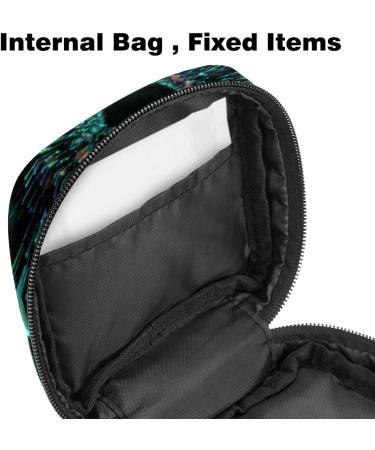 Shop Women's Binding-Up Bags | Abstract Pattern Tampon Storage Zip Pockets | Multi-Functional Menstrual Bags - Buy Online on GoSupps.com