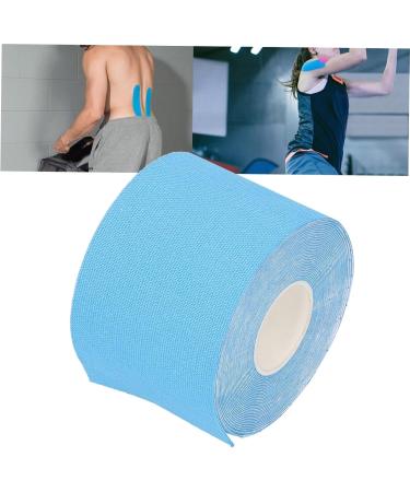 Buy 5cm x 5m Sports Tape | Muscle Support for Knee Ankle Shoulder | Blue | Ideal for Plantar Fasciitis - Buy Online on GoSupps.com