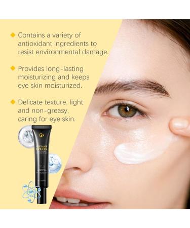 Instant Anti Dark Circles and Wrinkles Cream Instant Firming Eye Cream Temporary Instant Eye Tightener Eye Cream Anti Aging Eye Bag Temporary Tightener Moisturize Reduce Bags Under Eyes (3) - Buy Online on GoSupps.com