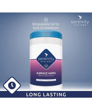 UK-Made Antibacterial Surface Cleaning Wipes - Alcohol-Free Sanitizing Wipes - 150 Count Tub - Refillable & Strong - Buy Online on GoSupps.com