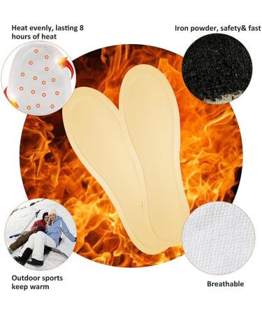 World-Bio Disposable Insoles - Long-Lasting Foot Warmers | 12+ Hours of Odorless Air-Activated Comfort | 7/10/16/20/40 Pairs Available - Buy Online on GoSupps.com