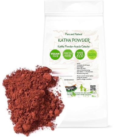 YAAJ Pure en Natural Katha Powder Kattha PowderAcacia Catechu 100 GMS - Buy Online on GoSupps.com