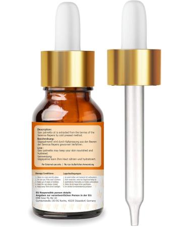 Crysalis Saw Palmetto OilPure & Natural Undiluted Cold Pressed Carrier Oil 30ml - Buy Online on GoSupps.com