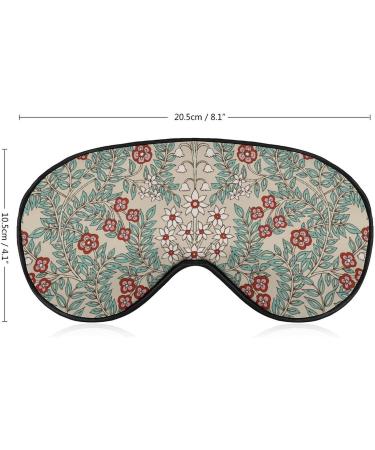 LynaRei Vintage Paisley Style Sleep Mask - Adjustable Eye Cover for Men and Women - Super-Smooth, Soft Blindfold for Travel and Nap - Style-2 - Buy Online on GoSupps.com