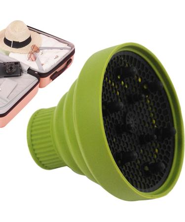 Pzuryhg Blow Dryer Vent Hood - Heat Resistant Foldable Silicone Hair Dryer Vent Hood Soft Multifunctional Universal Hair Dryer Accessories for Hair Styling green - Buy Online on GoSupps.com