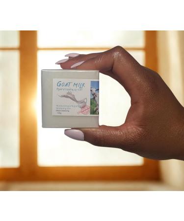 Nixroc Goat Milk Soap Bar Natural Handmade Soap For Face & Body Wash Moisturizer Sensitive Skin Deep Cleansing Softening and Cleansing Bar Soap. 100 gram (Pack of 2) - Buy Online on GoSupps.com