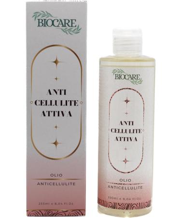 BIOCARE SHOP srl ANTICELLULITE OIL Active anticellulite Suitable for combating cellulite and sagging skin 250 ml Biocare Made in Italy - Buy Online on GoSupps.com