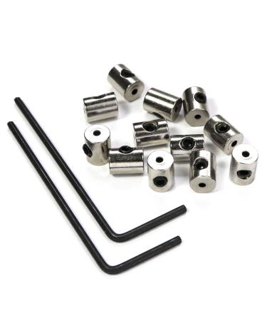 Pin Keepers Pin Locks Locking Clasp Pin Backs with Wrench (24 Pieces) 24 Count
