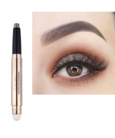 Lucoss double-sided eyeshadow pencil-Eyeshadow Stick Highlighter Lidshadow pen shimmering and matter eyeliner-pin gift for girls and women (A7) - Buy Online on GoSupps.com