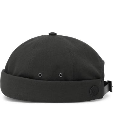 UNDERCONTROL Vintage Leon Hat with Leather Strap - Charcoal - Made in Korea - Buy Online on GoSupps.com