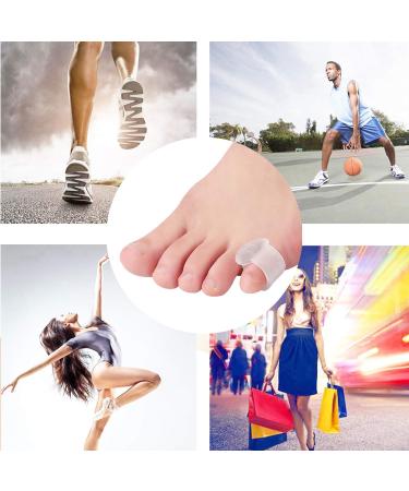 Pinky Toe Splint and Gel Separator Set| Bunion Corrector and Relief for Men and Women | Ideal for Walking, Running, Overlapping Toes - Buy Online on GoSupps.com