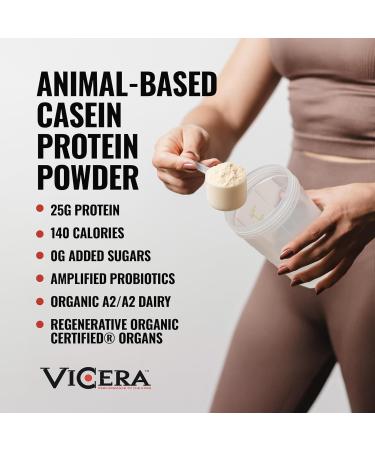 A2 Protein Powder Vanilla Creme 25 G Protein per Serving Organic A2/A2 Whey Casein Blend with Probiotics and Celtic Sea Salt Gluten Free Workout Supplement Non GMO 20 Servings 27.4 Oz Vanilla 1.71 Pound (Pack of 1) - Buy Online on GoSupps.com