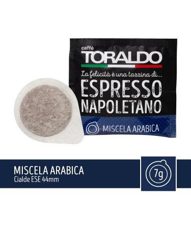 CAFF TORALDO - ESE SYSTEM COFFEE PODS- RECYCLABLE PODS MISCELA Arabica - Box 150 PODS ESE44 7g - Buy Online on GoSupps.com