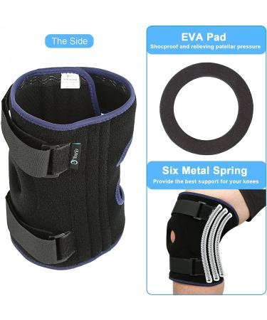 Nvorliy Plus Size Knee Braces for Pain Relief - Extra Large Adjustable Support for Arthritis Meniscus Tear ACL & Injury Recovery | Fits 3XL/4XL - Buy Online on GoSupps.com