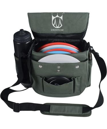 CROWN ME Disc Golf Set - Starter Set with Bag, Drivers, Mid-Ranges, Putters, Mini Marker, Towel - Green - Buy Online on GoSupps.com