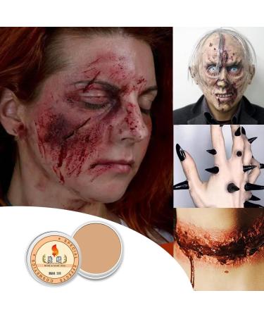 Cicatrice d'halloween Cire Cicatrice Professionnelle cosm tique | Cire Cicatrice modelage d'halloween respectueuse la Peau pour des Effets cosm tiques Peau Fonc e 30g - Buy Online on GoSupps.com