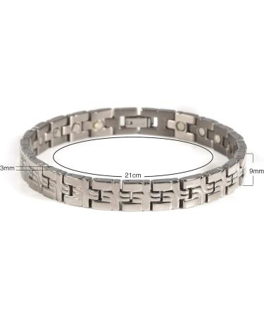 EnerMagiX Titanium Magnetic Lymph Detox Bracelets - Power Magnetic Energy for Women & Men - 0309 | International Shipping Available - Buy Online on GoSupps.com