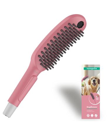 Hansgrohe dog shower Dogshower shower water -saving with 3 jet types for the grooming of dogs and puppies with petting pink pink dog broke