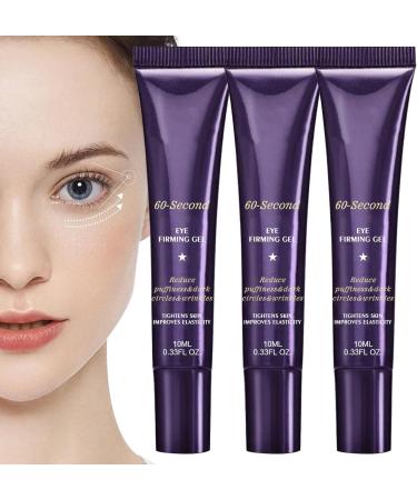 60-Second Eye Effects Age-Defying Tinted Firming Gel 60-Second Eye Firming Gel Anti-Wrinkle Eye Cream 60 Second Wrinkle Reducer Eye Firming And Lifting Serum Instant Reduce Eye Skin Problems (3PC)