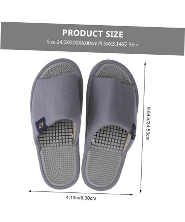 FRCOLOR 2 Pairs Massage Slippers Maple Leaf Silicone Mould Slippers for Women Indoor Massager for Feet Sandals Slippers for Women Indoor Slippers Massage Slippers Household EVA 9.5x2pcs Blue X 2 Pieces - Buy Online on GoSupps.com