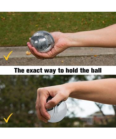 Buy Hengsong Boules Balls Set - 8-Part Classic Garden Game | Durable Iron Chrome Boules for Outdoor Fun | International Shipping Available - Buy Online on GoSupps.com
