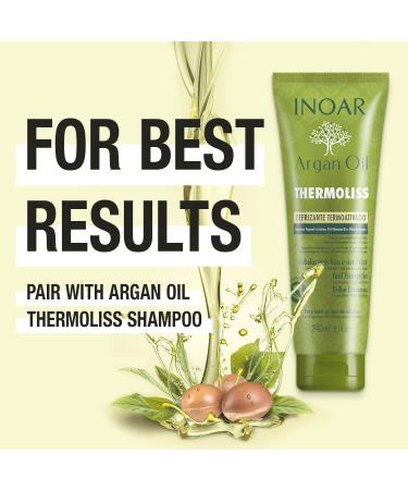 INOAR G.Hair Keratin Smoothing System Kit - Vegan Haircare for Men & Women Deep Cleaning Shampoo Anti-Volume Treatment & Finishing Mask - 33.8 oz Each International Shipping Available - Buy Online on GoSupps.com