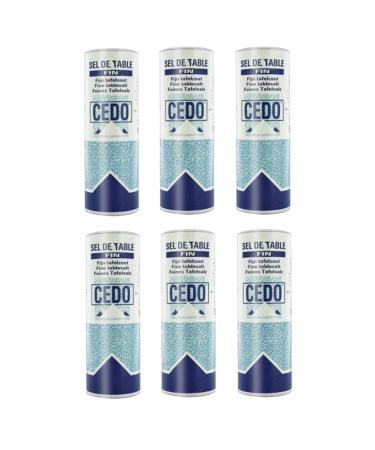 Cedo Set of 6 Fine Salt 750 g