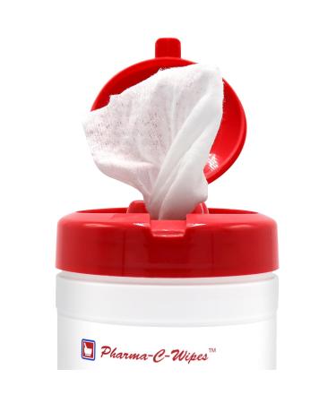 Pharma-C-Wipes 70% Isopropyl Alcohol First Aid Wipes - Pack of 100 - Buy Online on GoSupps.com