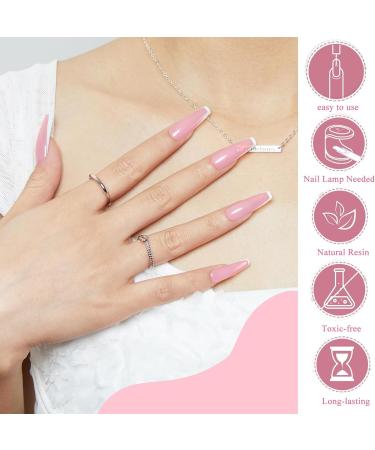 Light Pink Builder Nail Gel 150g Hard Gel for Nails Large Capacity Nail Strengthen Gel for Extending & Broken Nails Repair Strengthen Nail Gel for Nail Art Manicure for women and girls - Buy Online on GoSupps.com