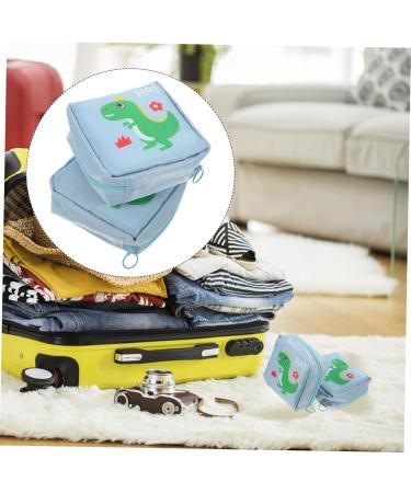 DOITOOL Period Pad Pouch 2pcs - Menstrual Pad Storage Organizer & Travel Tote Bag - Buy Online on GoSupps.com