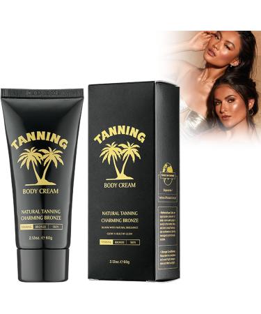 Crsetmyth Selftanning facial cream 60 g selftanning liquid for face and body selftanning lotion instant selftanner for a delicate and natural tan - Buy Online on GoSupps.com