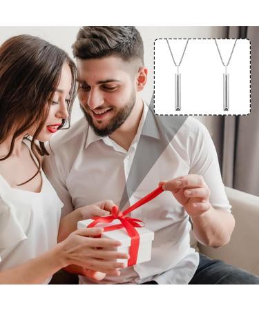 Premium Tzqfroce 2-Piece Smoking Cessation Necklace | Stainless Steel Relaxation & Stress Reduction Chain | Mindful Breathing Jewelry - Buy Online on GoSupps.com