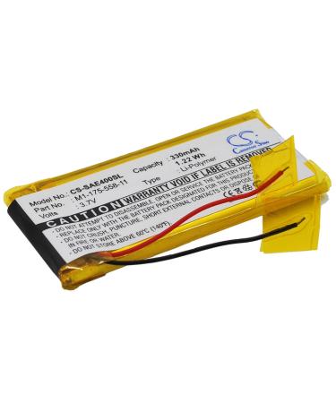 3.7V 330mAh 1-175-558-11 MR11-2788 Battery Replacement for NW-E407 NW-E507 NW-E505 NW-E503 NW-E405 NW-E403