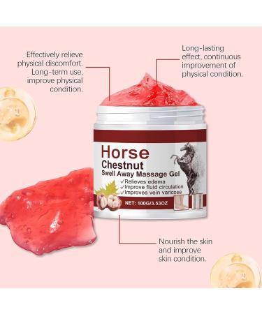 Body Massage Gel | 100g Natural Body Gel Soothing Skin | Fast Absorbing Cream Moisturizing Solution for Ages Seniors Men Women Sports - Buy Online on GoSupps.com