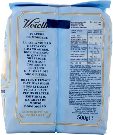  Italian Gourmet E.R. Voiello Pasta Gran Fusilli Pack of 20 100% Italian pasta N180 500 g + Polpa Italian Gourmet 400 g - Buy Online on GoSupps.com