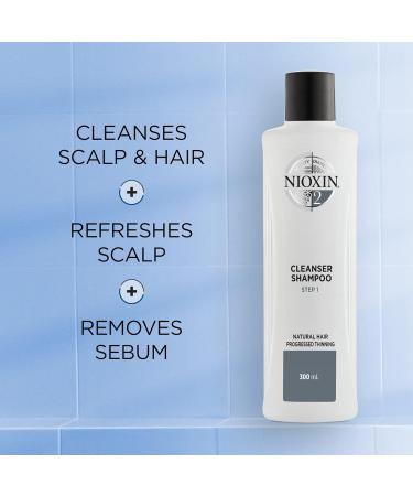 Nioxin System 2 Shampoo & Conditioner Prepack for Natural Treated Hair - 33.8 fl oz - Progressed Thinning - With Pumps - Buy Online on GoSupps.com