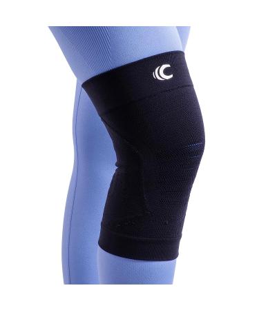 Cannon Sports Knee Compression Sleeve Set of 2 - Medium Black for Support & Stability | Athletic Enhancement - Buy Online on GoSupps.com