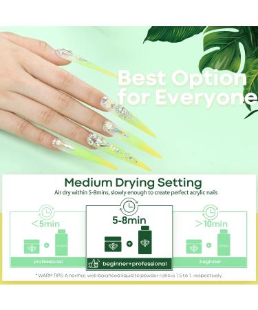 Modelones Acrylic Powder Set 24 Color Princess Charming - Nail Art Powder for French Nails, 3D Flowers, Medium Drying - No Lamp Needed, A9-PRINCESS CHARMING - Buy Online on GoSupps.com