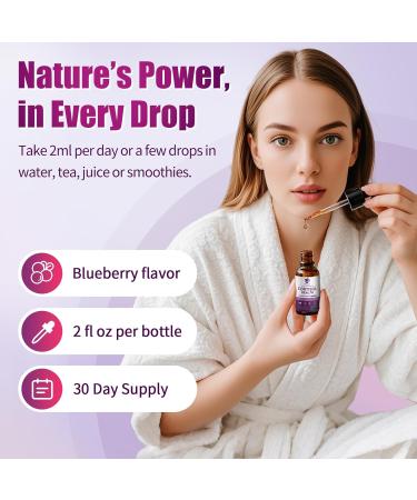 Lukaree Cortisol Supplements for Women 10 in 1 Cortisol Reducer Detox with Ashwagandha L-theanine Kava Kava Magnesium Lower Cortisol Mood Focus Sleep Support - 2 FL.OZ Blueberry Flavor Blueberry 2 Fl Oz (Pack of 2) - Buy Online on GoSupps.com