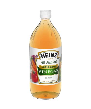 Heinz All Natural Apple Cider Vinegar 32 fl oz Bottle - 5% Acidity | Shop Now - Buy Online on GoSupps.com