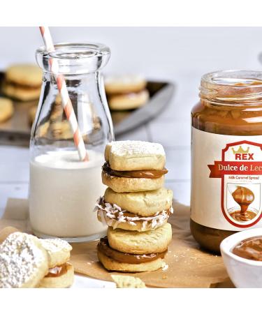 REX Dulce de Leche Milk Caramel Spread 15.8 oz - Imported from Spain - Buy Online on GoSupps.com