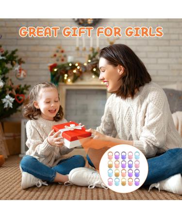 Wisebom 20pcs Colorful Pom Pom Hair Ties for Kids | Elastic Headbands & Hair Accessories for Toddlers & Girls - Buy Online on GoSupps.com